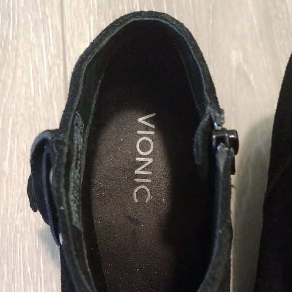 Black Suede Ankle Boots - Picture 7 of 13